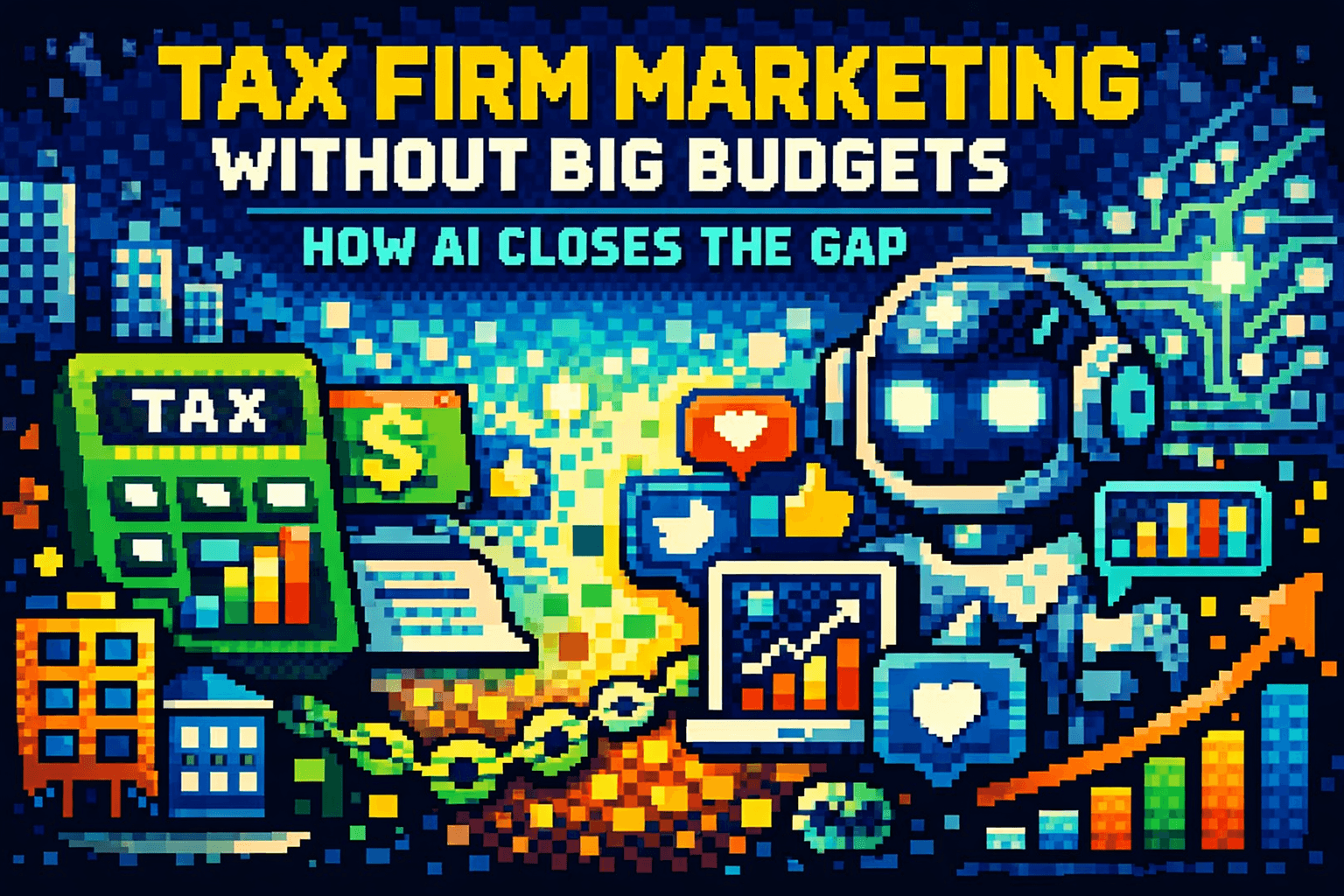 Tax Firm Marketing Without Big Budgets: How AI Closes the Gap