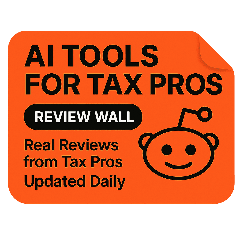 AI Tools for Tax Pros - Live Reviews